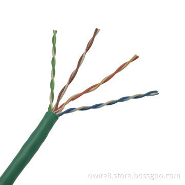 Communication Cable, 24awg UTP Cat5e LAN Cable Pass Fluke Test, New PVC Best Price